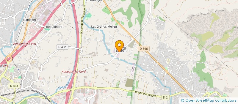 localisation de l'entreprise LES CAVALIERS DES ECURIES DS à AUBAGNE