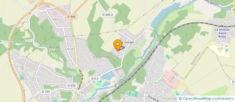 localisation de l'entreprise LES CAVALIERS DU GORGET à SAINT-PREST