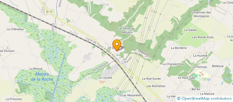 localisation de l'entreprise LES CAVALIERS DU GOUST  MALVILLE