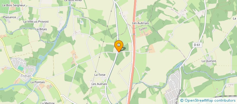 localisation de l'entreprise LES CAVALIERS DU GUINEFORT  BRUSVILY