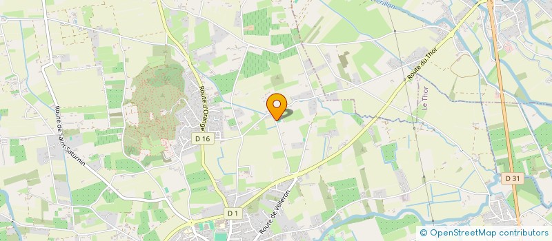 localisation de l'entreprise LES CAVALIERS DU SOLEIL DU THOR  LE THOR