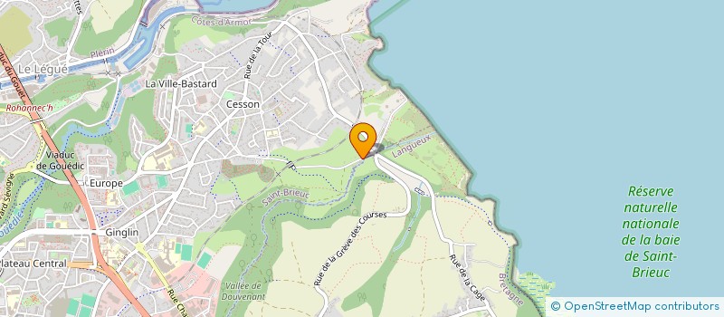 localisation de l'entreprise LES CAVALIERS DU VALAIS à SAINT-BRIEUC