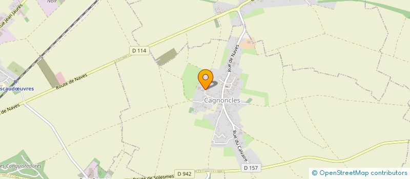 localisation de l'entreprise LES CAVALIERS EN HERBE à CAGNONCLES
