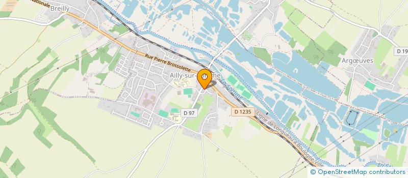 localisation de l'entreprise LES CAVALLIERS à AILLY-SUR-SOMME