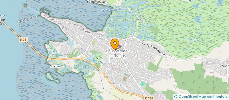 localisation de l'entreprise LES CAVATINES  BOURCEFRANC-LE-CHAPUS