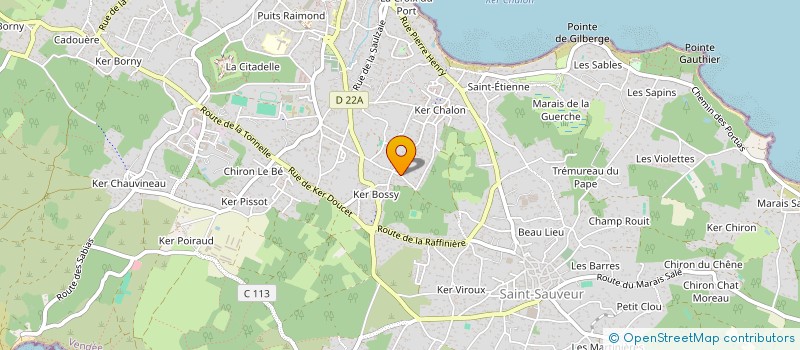 localisation de l'entreprise LES CAVES DE GARGANTUA à L'ILE-D'YEU