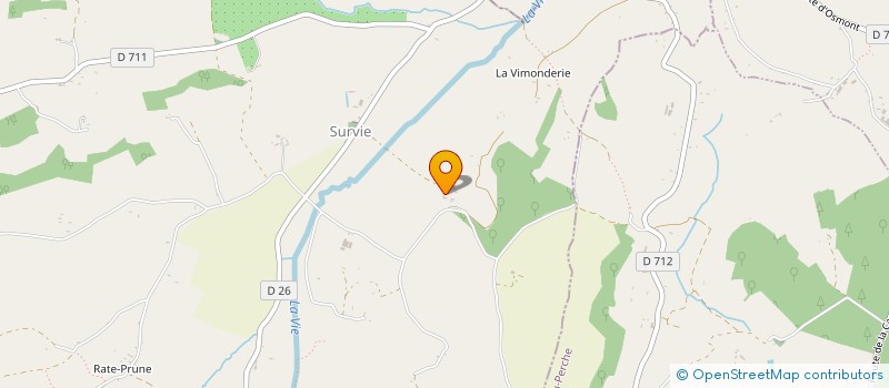 localisation de l'entreprise LES CAVES DE NORMANDIE à GOUFFERN EN AUGE