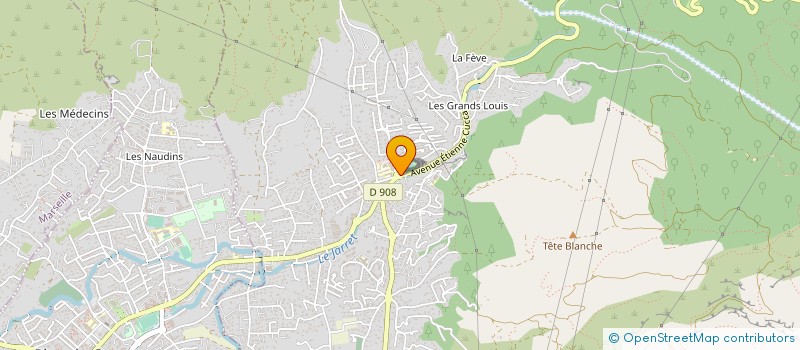 localisation de l'entreprise LES CAVES DU LOGIS NEUF à ALLAUCH