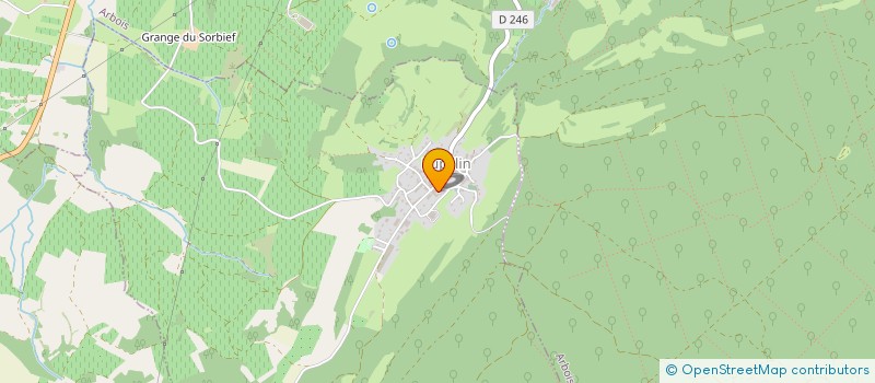 localisation de l'entreprise LES CAVES DU VIEUX MONT à PUPILLIN