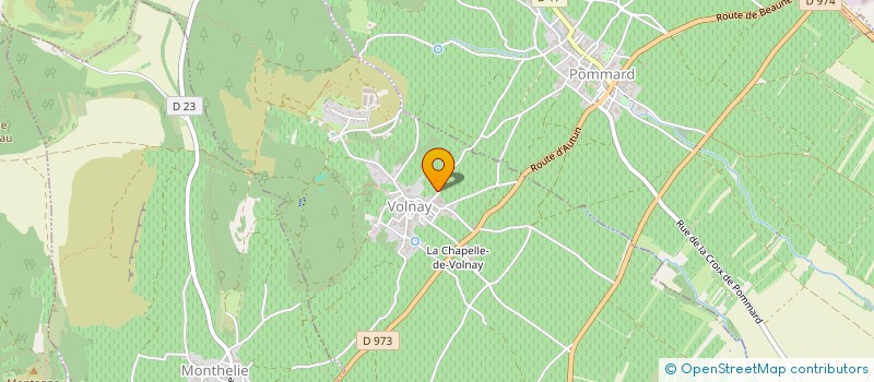 localisation de l'entreprise LES CAVES DU VIEUX PRESSOIR SAS à MEURSAULT