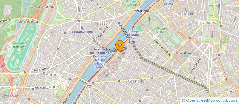 localisation de l'entreprise LES CAVES - ECE  PARIS