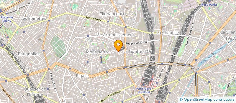 localisation de l'entreprise LES CAVES PARISIENNES à PARIS