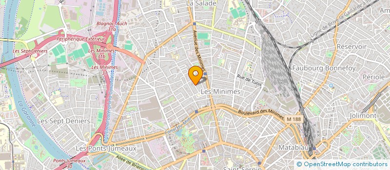 localisation de l'entreprise LES CAVEURS à TOULOUSE