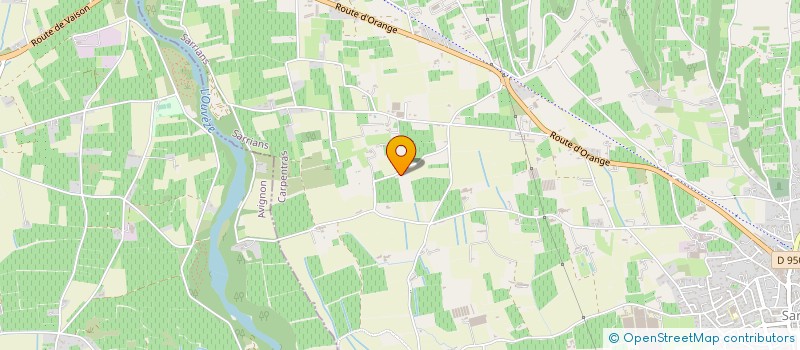 localisation de l'entreprise LES CAZES à SARRIANS
