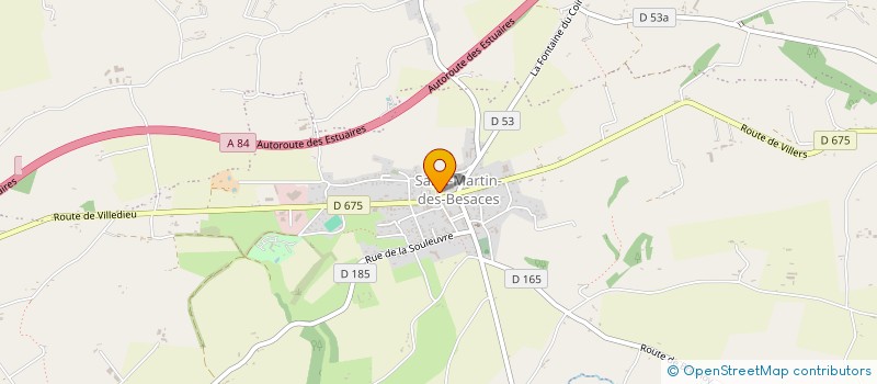 localisation de l'entreprise LES CEANOTES à SOULEUVRE EN BOCAGE