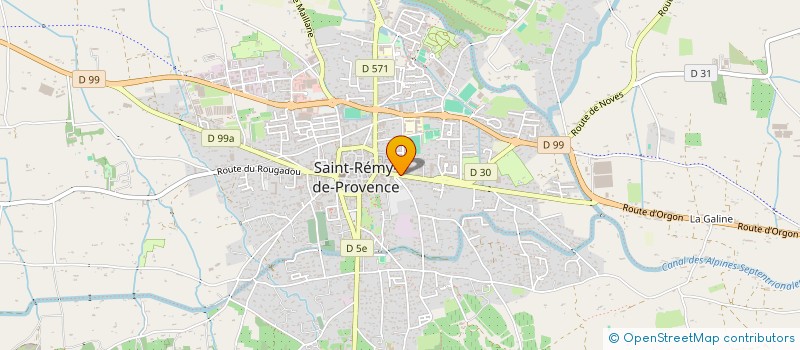localisation de l'entreprise LES CECIAS à SAINT-REMY-DE-PROVENCE