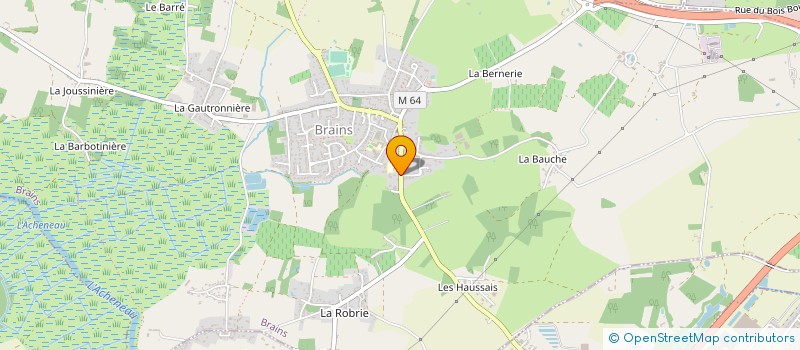 localisation de l'entreprise LES CEDRES  BRAINS