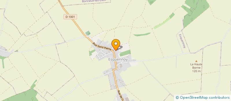 localisation de l'entreprise LES CEDRES  HARDIVILLERS