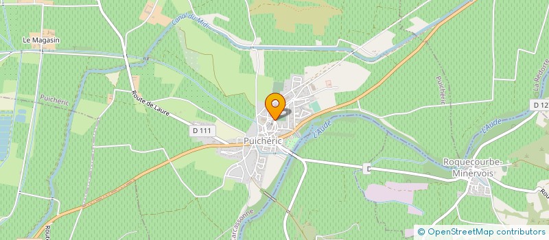 localisation de l'entreprise LES CELLIERS DU NOUVEAU MONDE à PUICHERIC