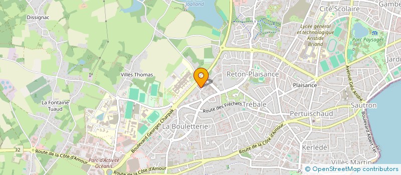 localisation de l'entreprise LES CELLIERS FRANCE ASIE à SAINT-NAZAIRE