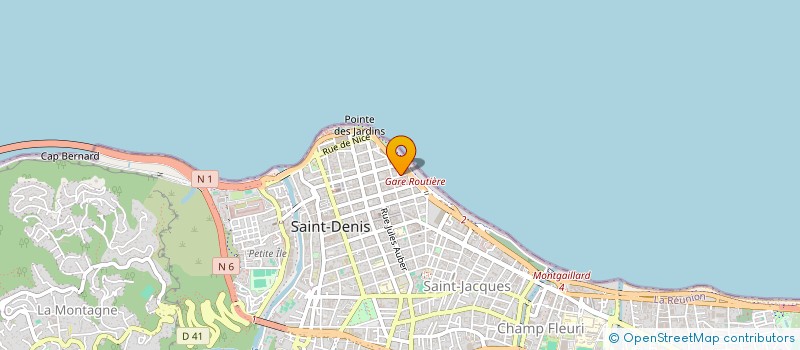 localisation de l'entreprise LES CELOSIES à SAINT-DENIS