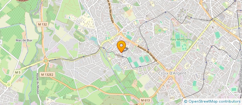 localisation de l'entreprise LES CEMANIS à MONTPELLIER