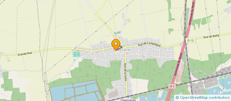 localisation de l'entreprise LES CENTIMAITRES  CHEVRIERES