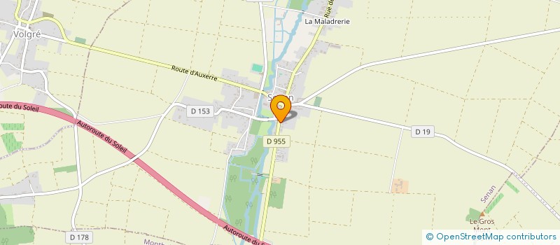 localisation de l'entreprise LES CENTURIONS DE FRANCE  SENAN