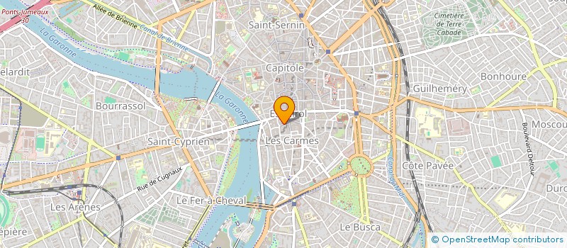 localisation de l'entreprise LES CEPAGES FRANCAIS à TOULOUSE