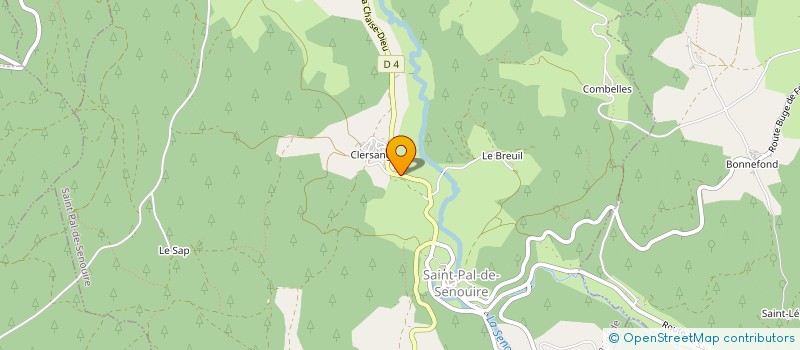 localisation de l'entreprise LES CEPENADES  CISTRIERES