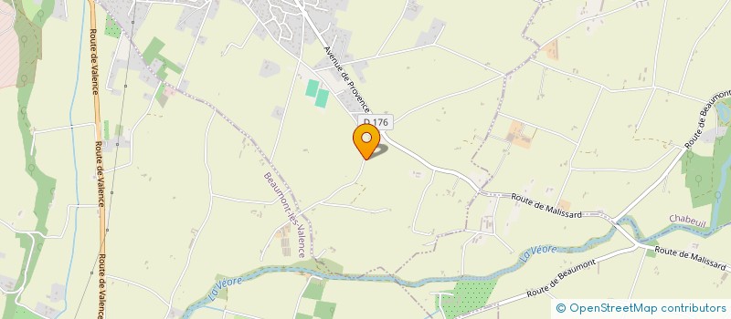 localisation de l'entreprise LES CEPES  MALISSARD