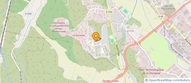 localisation de l'entreprise LES CEPHEIDES à AIX-EN-PROVENCE