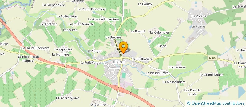 localisation de l'entreprise LES CEPS D OR à SEVREMOINE