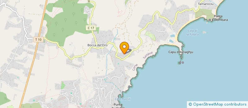localisation de l'entreprise LES CERBICALES à PORTO VECCHIO
