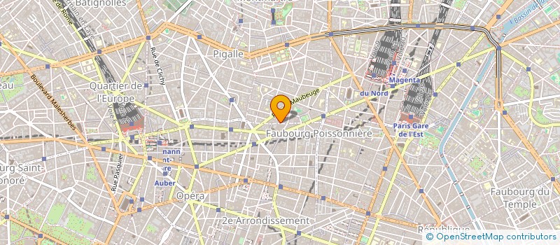 localisation de l'entreprise LES CERCLES DE LA FORME DEVELOPPEMENT - CDFD  PARIS