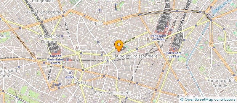 localisation de l'entreprise LES CERCLES DE LA FORME ENSEIGNEMENT - CDFE à PARIS