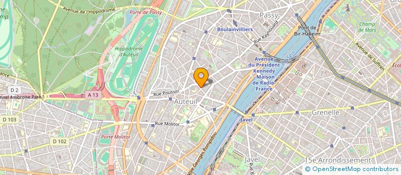 localisation de l'entreprise LES CERFS VOLANTS  PARIS