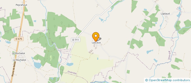 localisation de l'entreprise LES CERISIERS à JAVERDAT