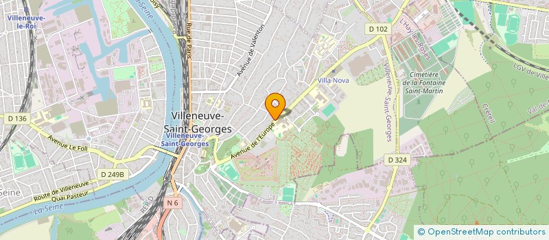 localisation de l'entreprise LES CERISIERS D'OBER  TALMONT-SAINT-HILAIRE