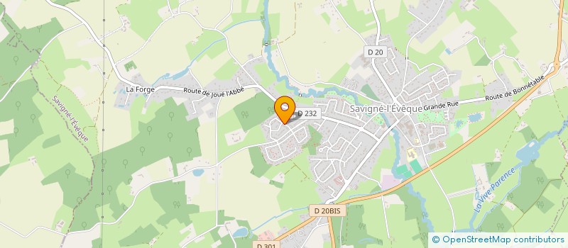 localisation de l'entreprise LES CERISIERS DE L'ARVOR  CAMLEZ