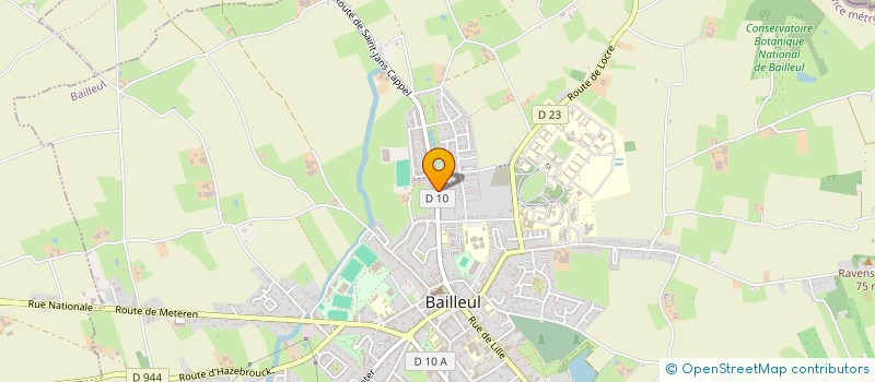localisation de l'entreprise LES CH'TI BELLOS à BAILLEUL