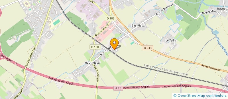 localisation de l'entreprise LES CH ' TI DE RIEUX à LILLERS