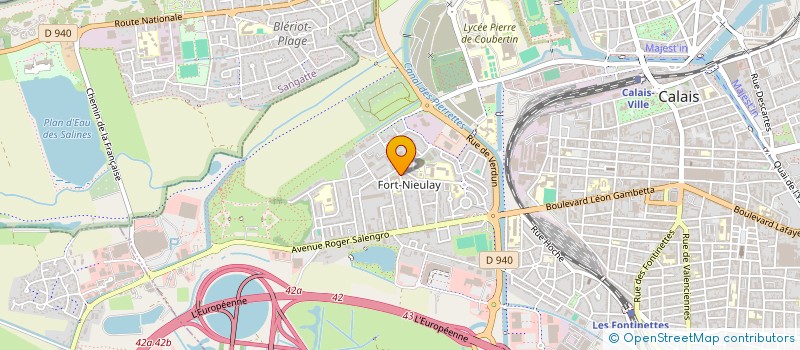 localisation de l'entreprise LES CH'TIS CABOTINS à CALAIS