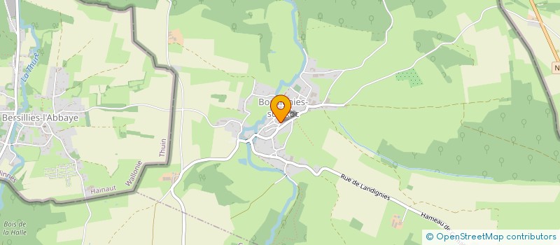 localisation de l'entreprise LES CH TIS PREMAS à BOUSIGNIES-SUR-ROC
