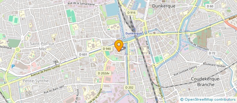 localisation de l'entreprise LES CHAINES DE L'ESPOIR à DUNKERQUE