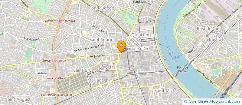 localisation de l'entreprise LES CHAIS DE BORDEAUX à BORDEAUX