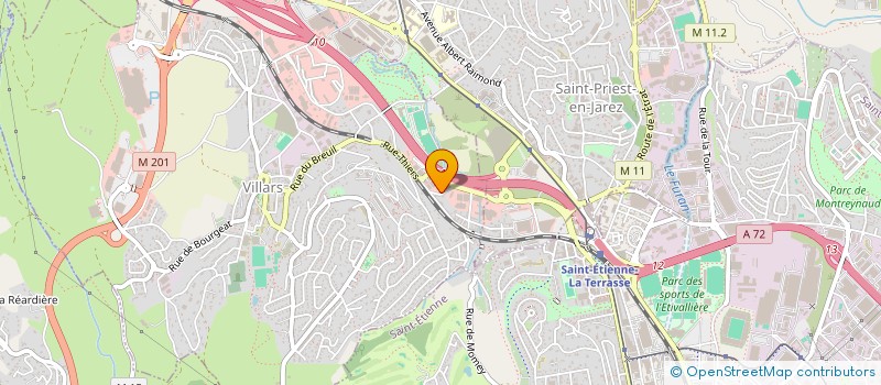 localisation de l'entreprise LES CHAISES STEPHANOISES  VILLARS