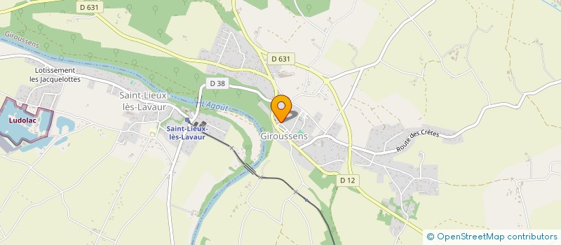 localisation de l'entreprise LES CHALETS DE BRASIS  FIAC