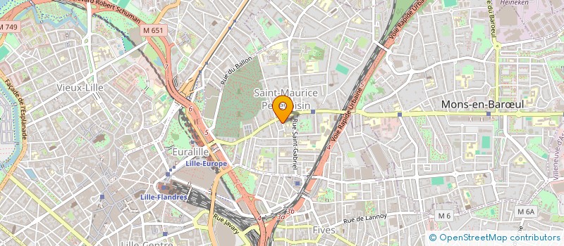 localisation de l'entreprise LES CHALETS DE L ANCHATRA à LILLE