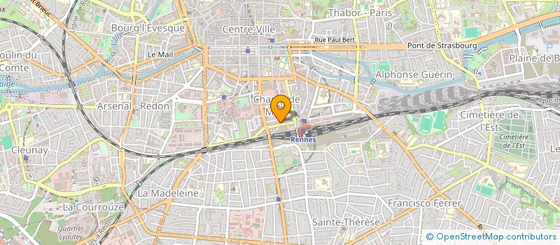 localisation de l'entreprise LES CHALETS DU MIRAVIDI  CESSON-SEVIGNE